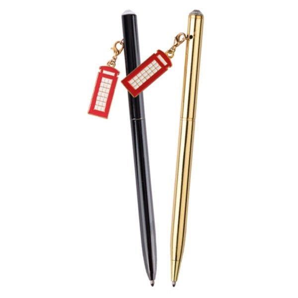 Phone Box Charm Pen Set