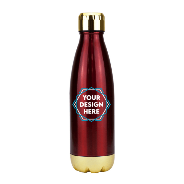 Vacuum Flask - Gold Trim