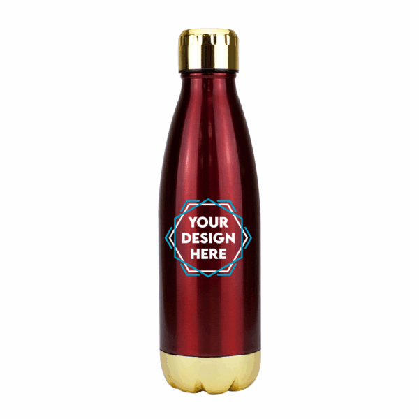 Vacuum Flask - Gold Trim