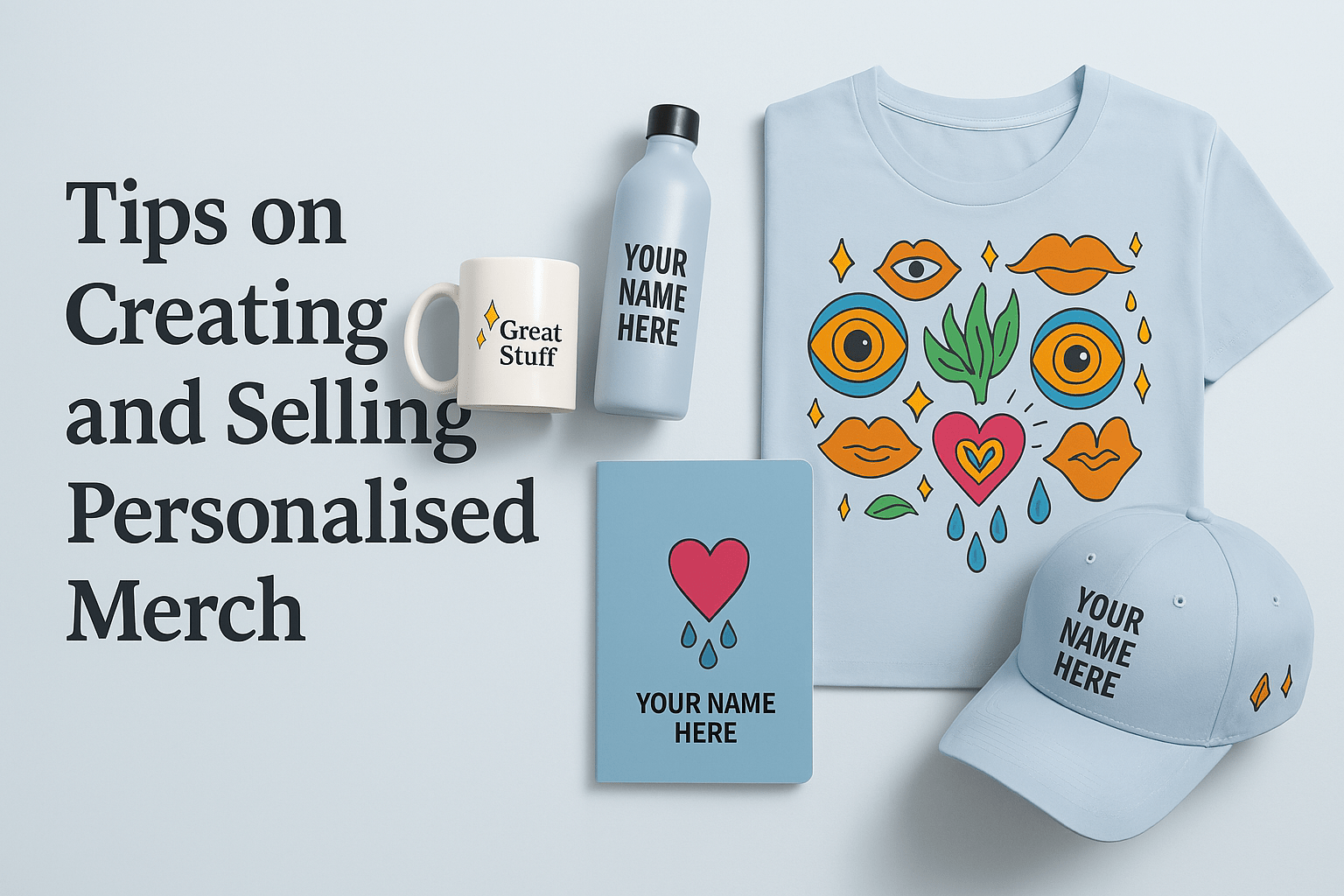 Tips on Creating and Selling Personalised Merch