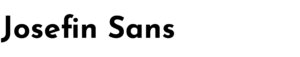 Josefin Sans