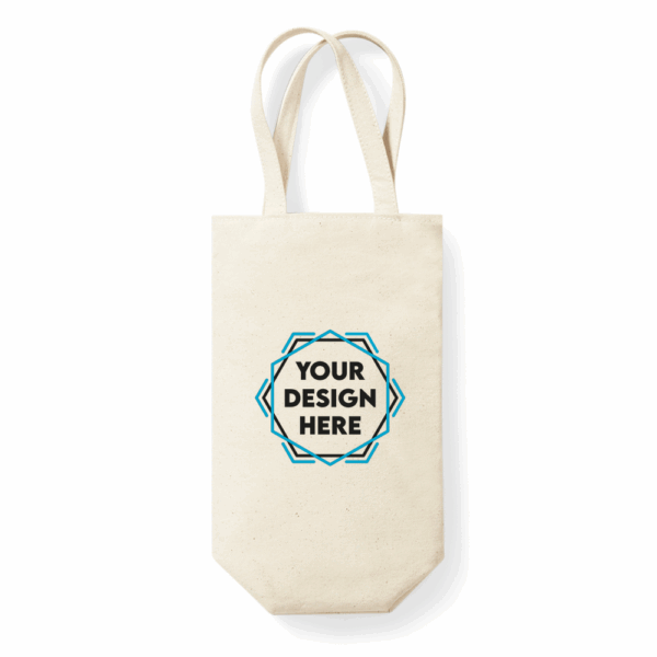Fairtrade Cotton Wine Bottle Bag