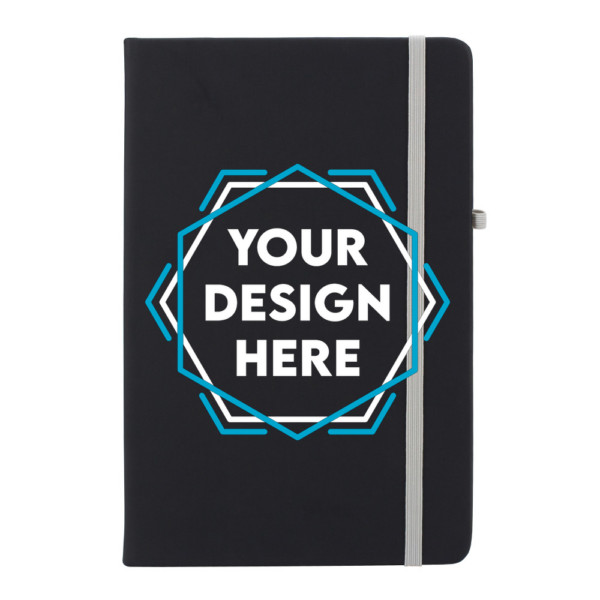 Black Soft Feel A5 Notebook