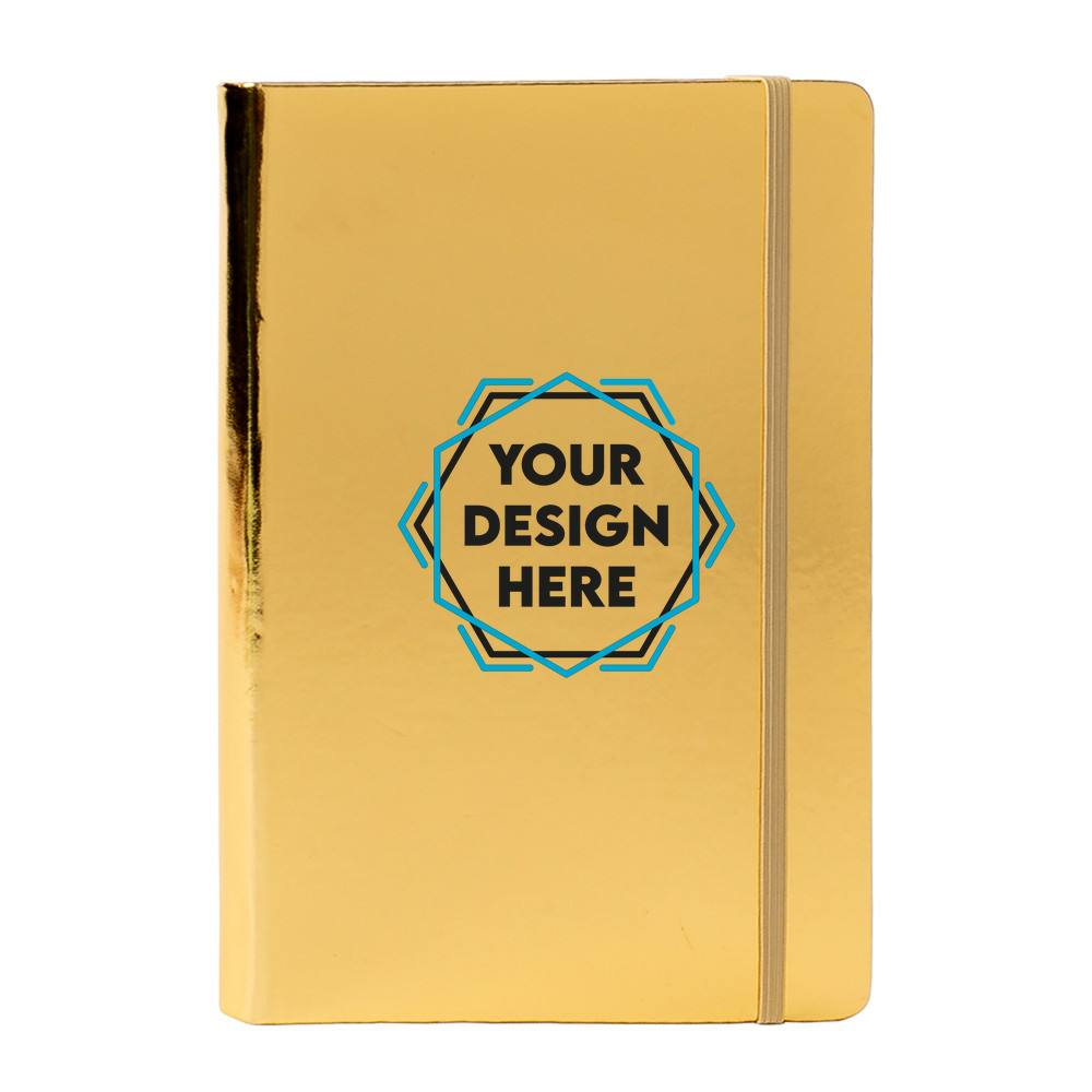 Metallic Notebook A5 Merchr